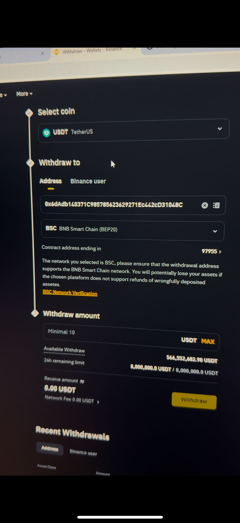 Binance Flash