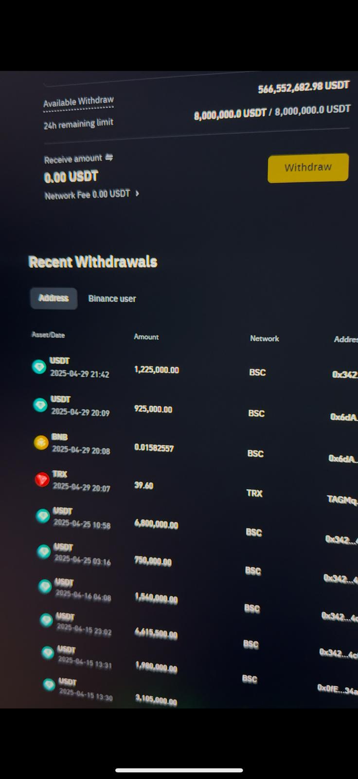 Binance Flash